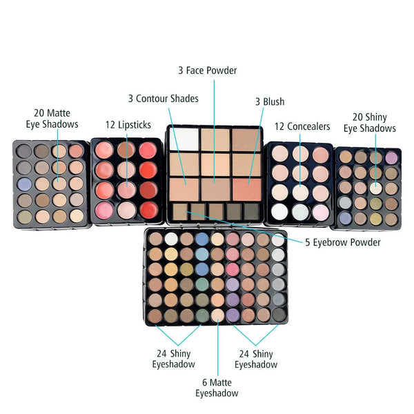 Elegantes Make-up Set für unterwegs MySalvora