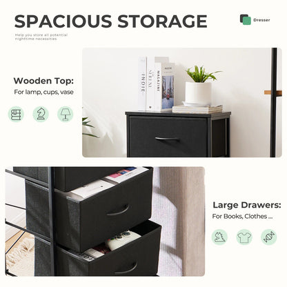 Moderner Stoff-Kleiderschrank MySalvora