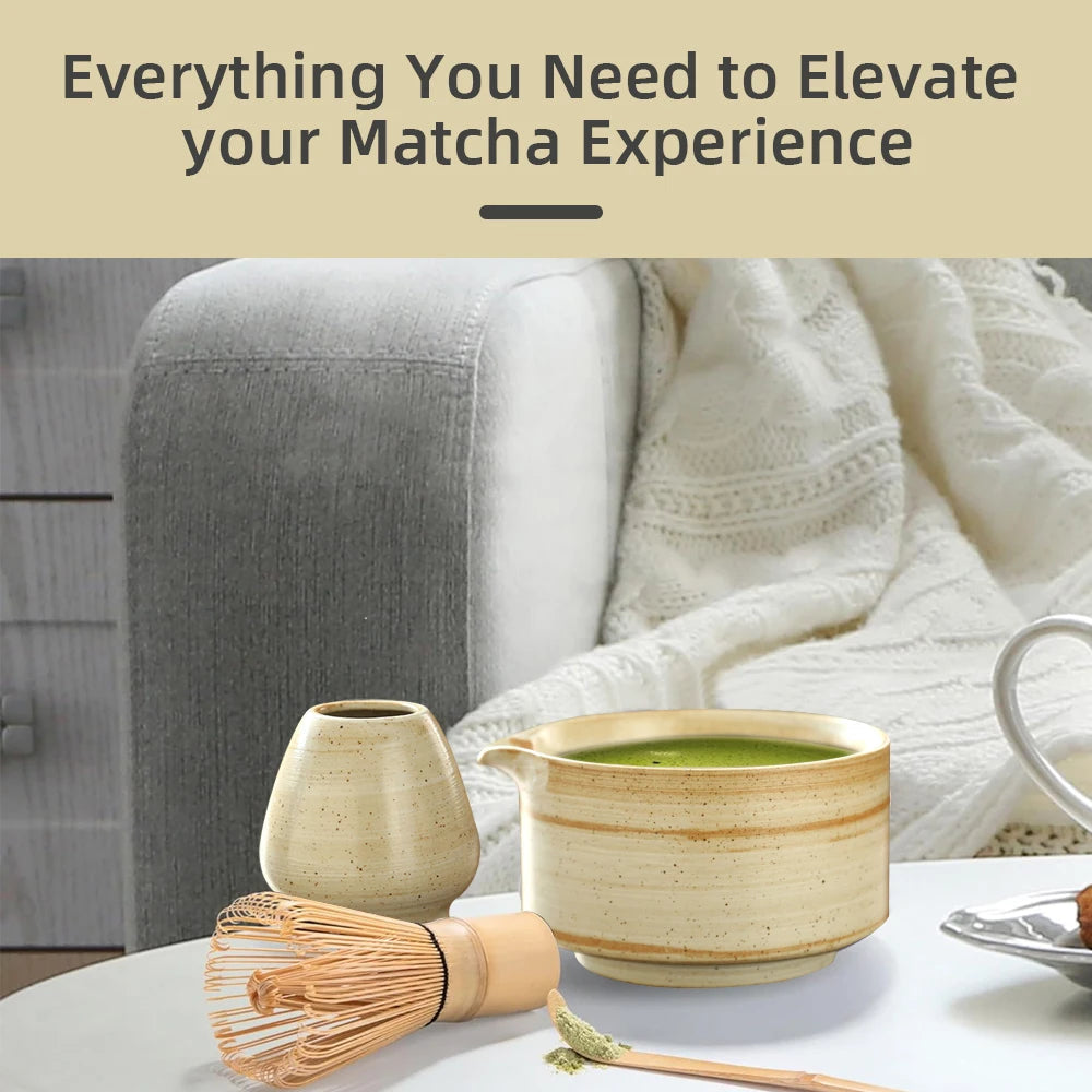 Eleganter Matcha Teehalter MySalvora