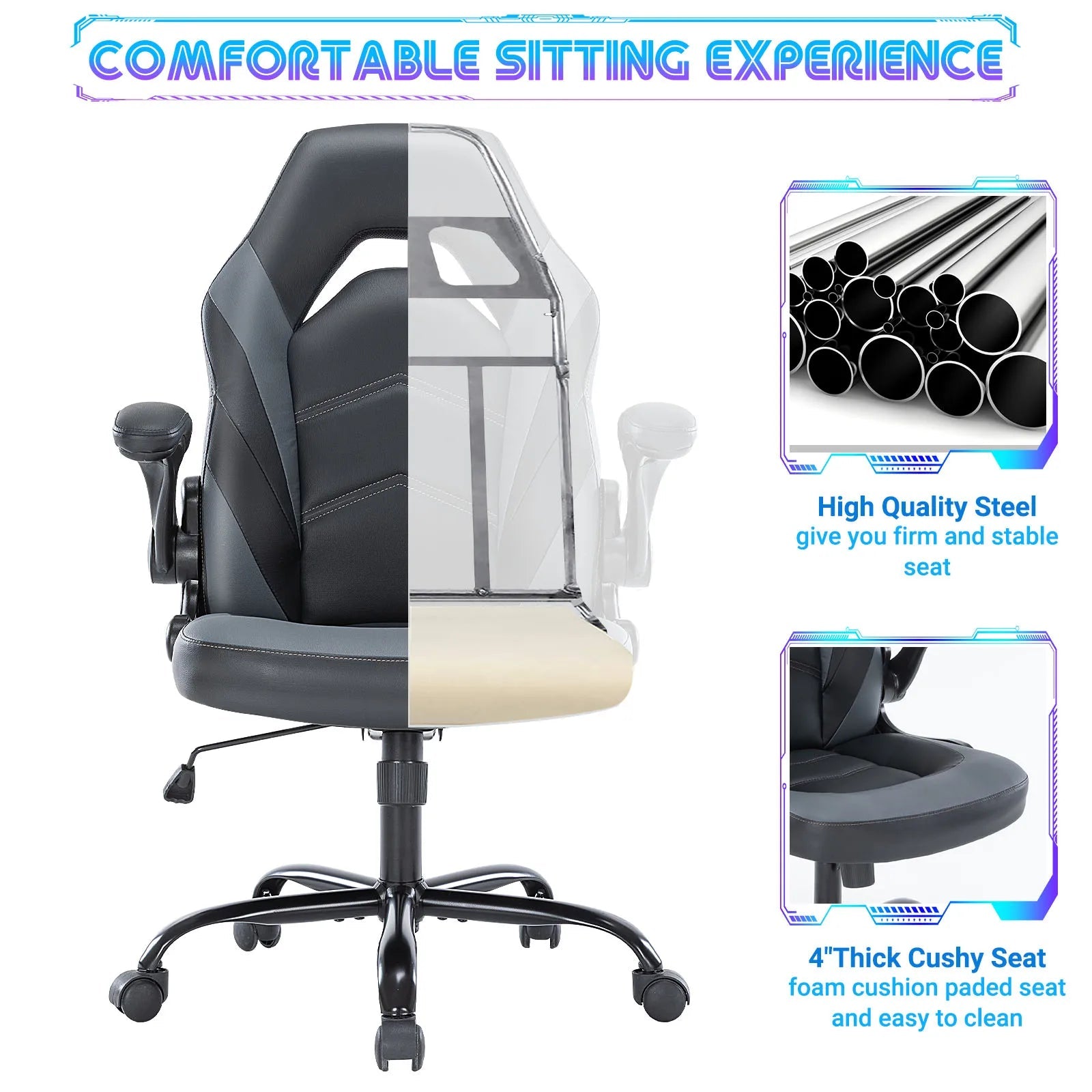 Ergonomischer Gaming Stuhl MySalvora