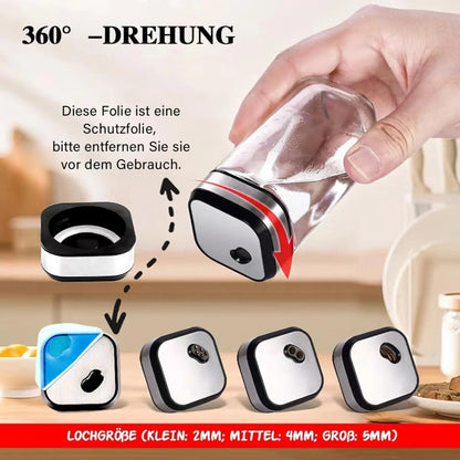 Drehbare Gewürzgläser Set MySalvora