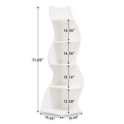 Elegantes Eckregal für Zuhause MySalvora