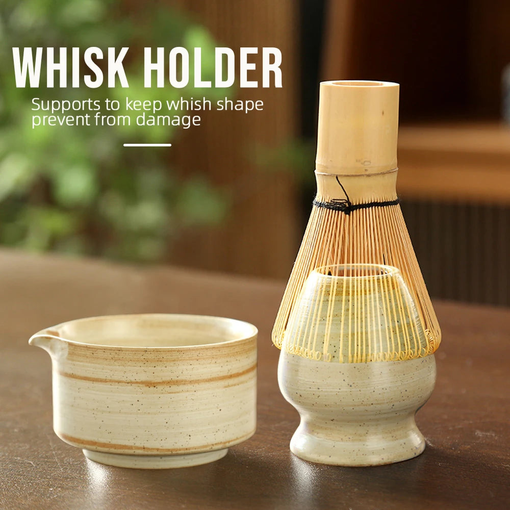 Eleganter Matcha Teehalter MySalvora