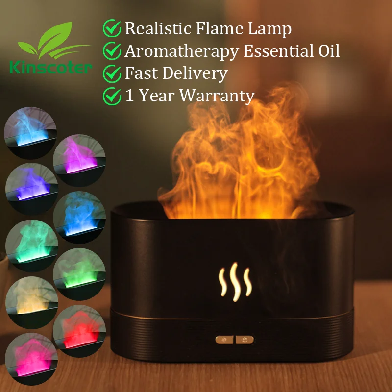 Duftender Flammen Luftbefeuchter 180ml MySalvora