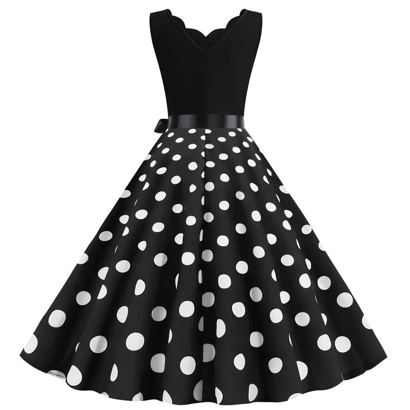 Sommerkleid Retro Punkte MySalvora