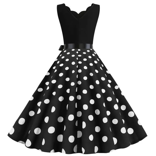 Sommerkleid Retro Punkte MySalvora