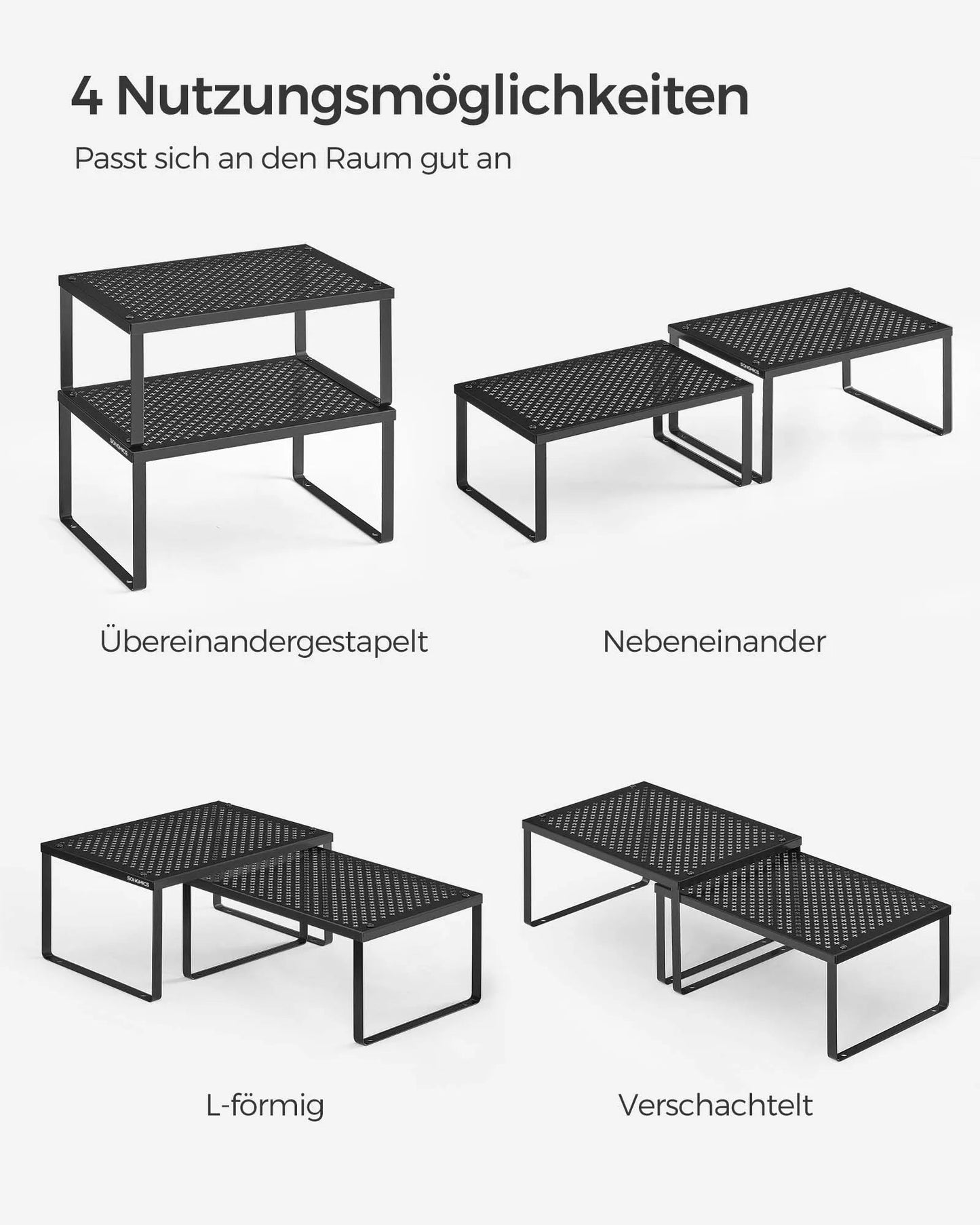 Flexibles Küchenregal Wunder MySalvora