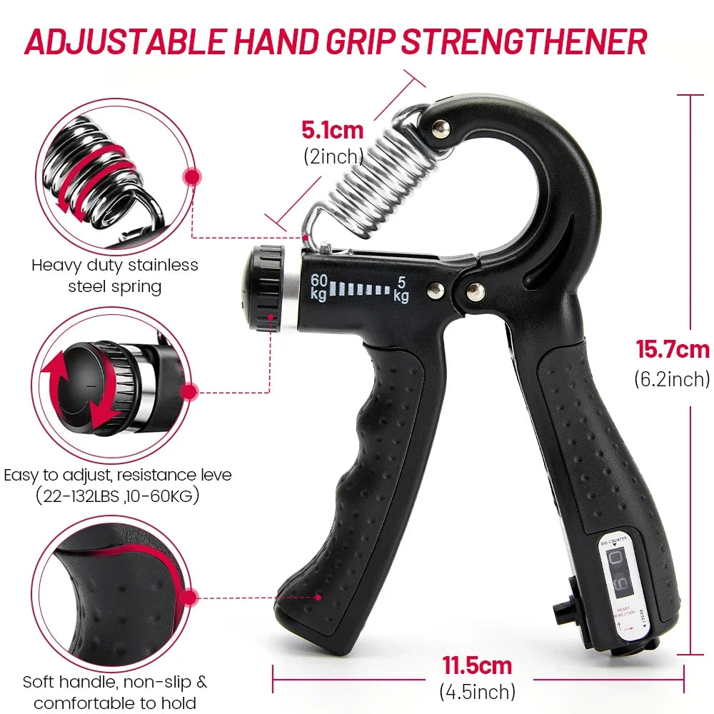 6 Stück Handtrainer für starke Hände MySalvora