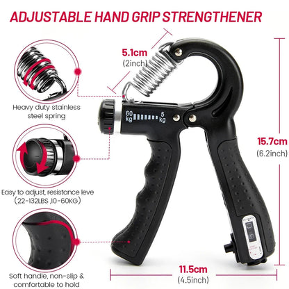 6 Stück Handtrainer für starke Hände MySalvora