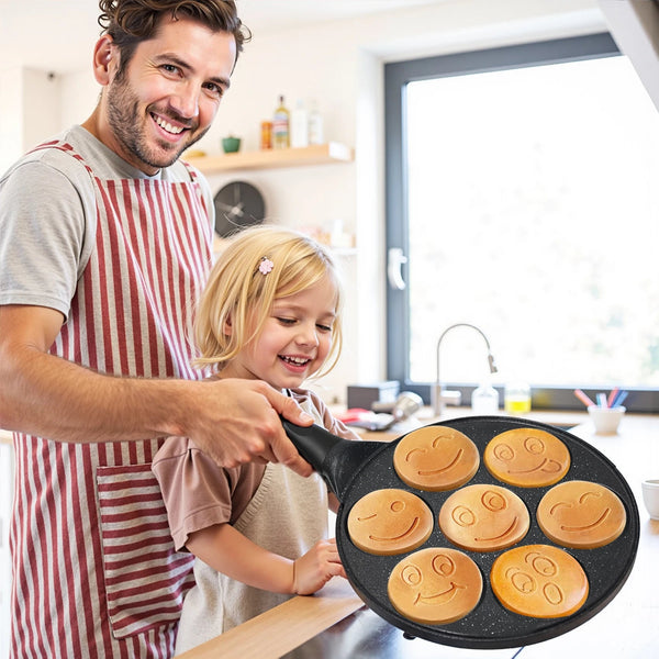 Fröhliche Pfannkuchenpfanne für Kinder MySalvora