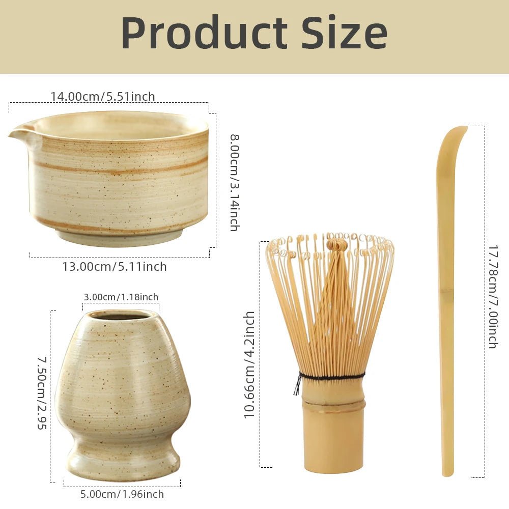 Eleganter Matcha Teehalter MySalvora