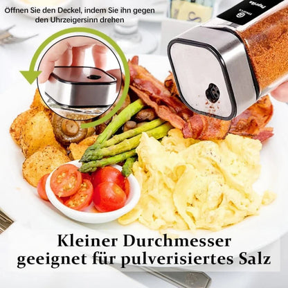 Praktische Gewürzgläser Set MySalvora