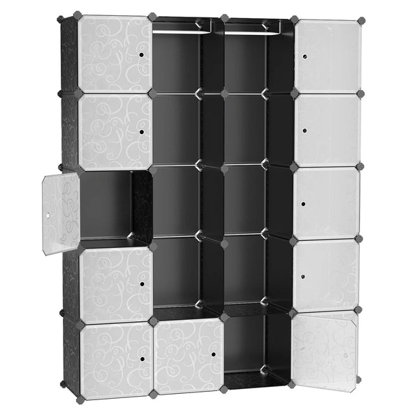 Flexibler Kleiderschrank für Zuhause MySalvora
