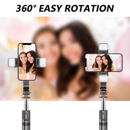 Bluetooth Selfie Stick mit Licht MySalvora