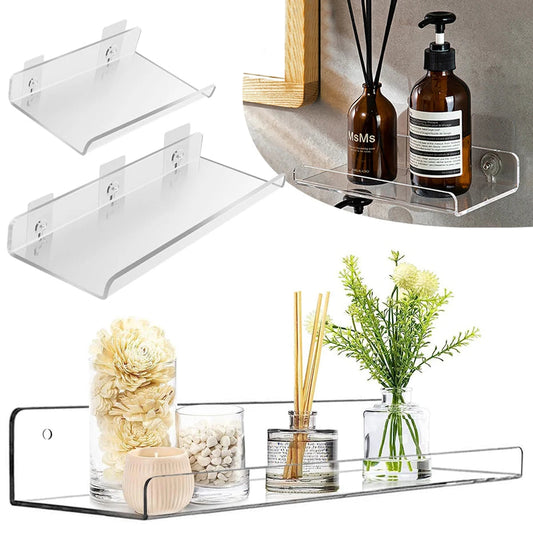 Schwebendes Acrylregal für Zuhause MySalvora