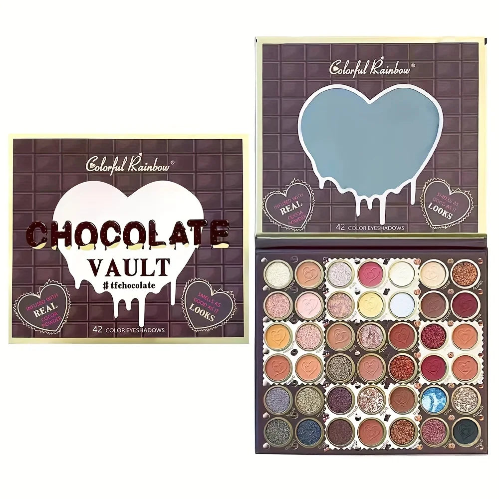Bunte Regenbogen Lidschatten Palette MySalvora