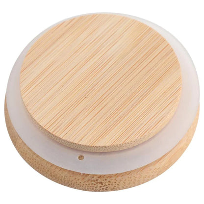 Bamboo Lid Glass Storage Jars MySalvora