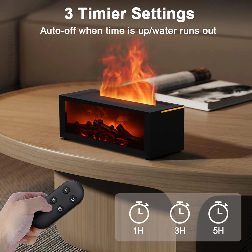 Flammen Aroma Diffuser mit LED MySalvora