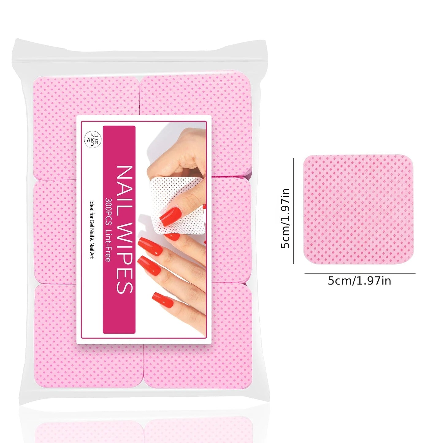 Praktische Nagelreinigungstücher MySalvora