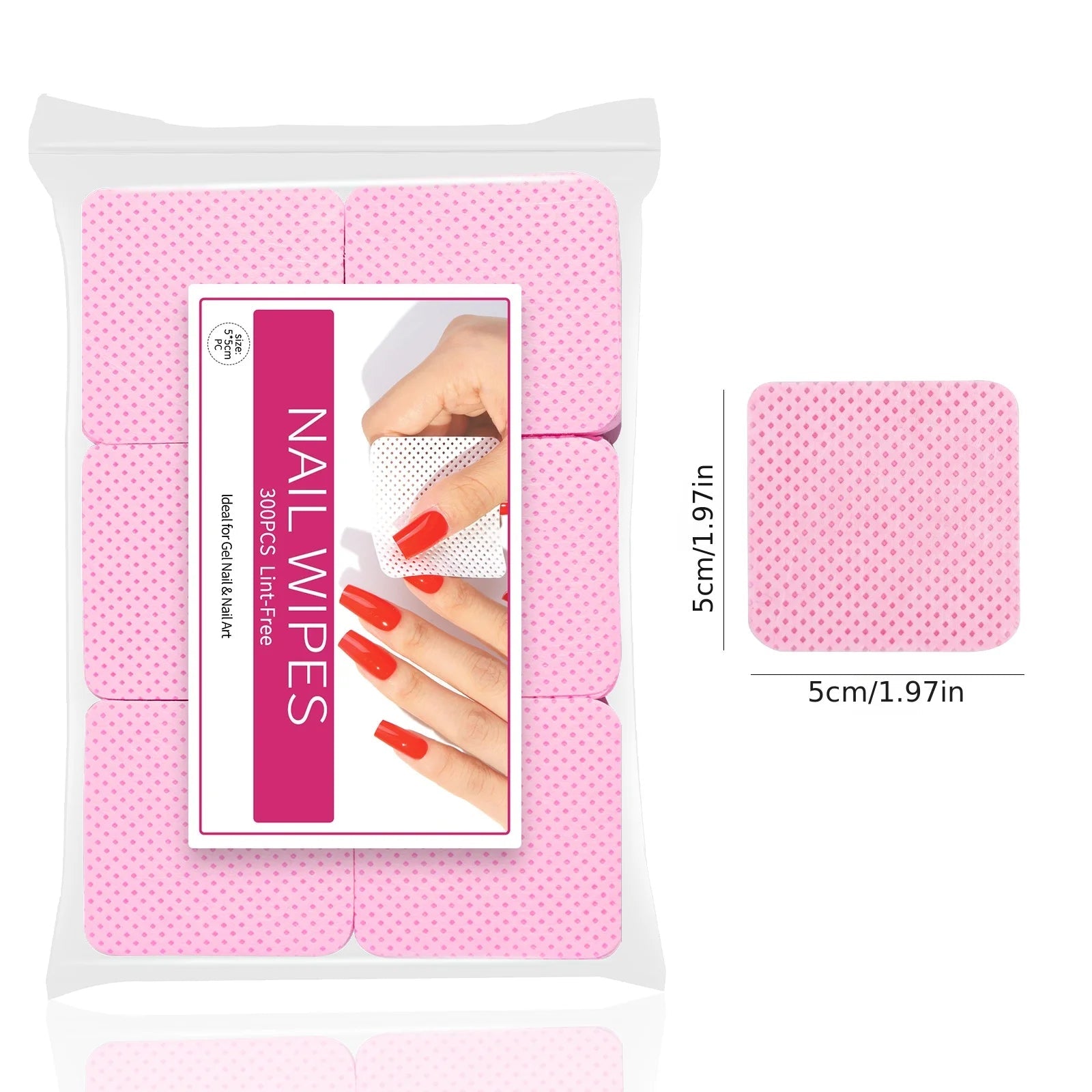 Praktische Nagelreinigungstücher MySalvora