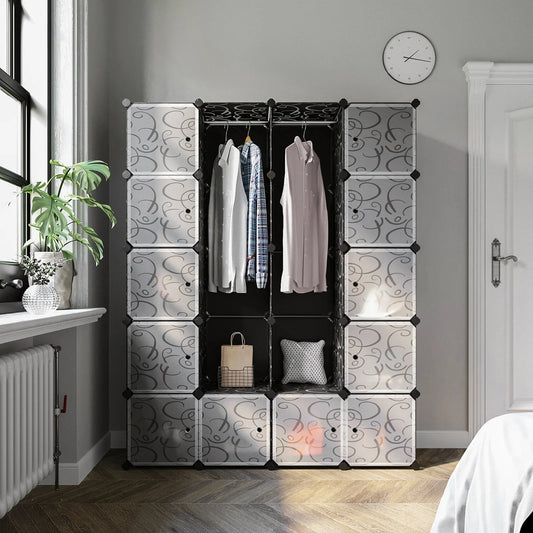 Flexibler Kleiderschrank für Zuhause MySalvora
