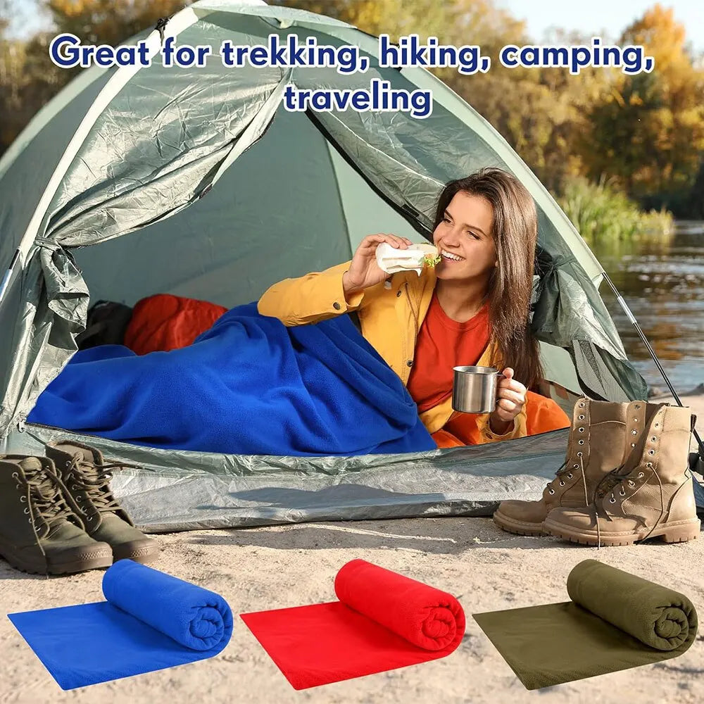 Fleece Schlafsack für Camping MySalvora