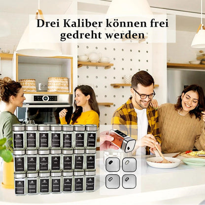 Praktische Gewürzgläser Set MySalvora